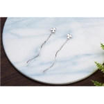 Earline female fashion sweet simple clover ear line artistic temperament wave earring earring earring ear line