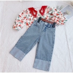 Korean children's wear girls' jeans children's trousers